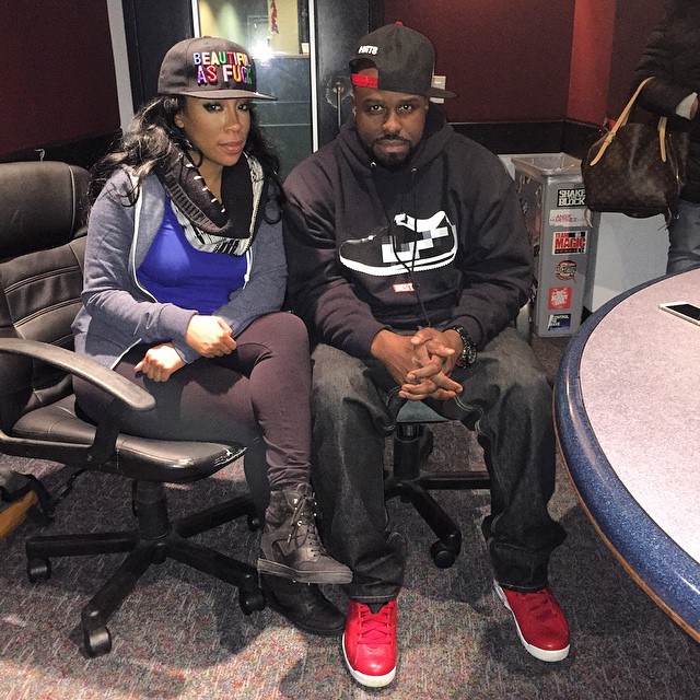 DJ Funk Flex wearing Air Jordan VI 6 Spizike