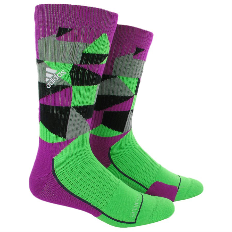 RG3's New "Never Let Up" adidas Team Speed Crew Socks (3)