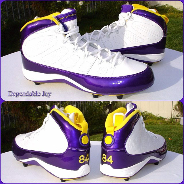 randy moss jordan cleats