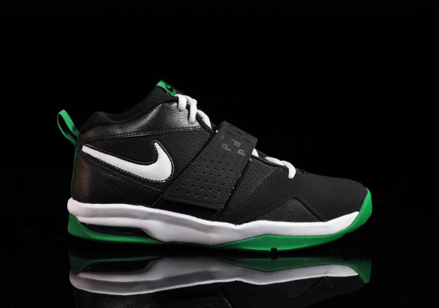 Nike Air Legacy 3 GS - Black/White-Pine Green-White | Sole Collector