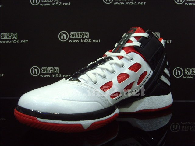 adidas adiZero Rose 2 White Red Black G22888