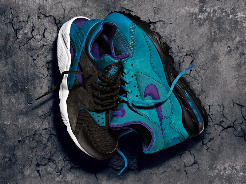 nike air huarache teal