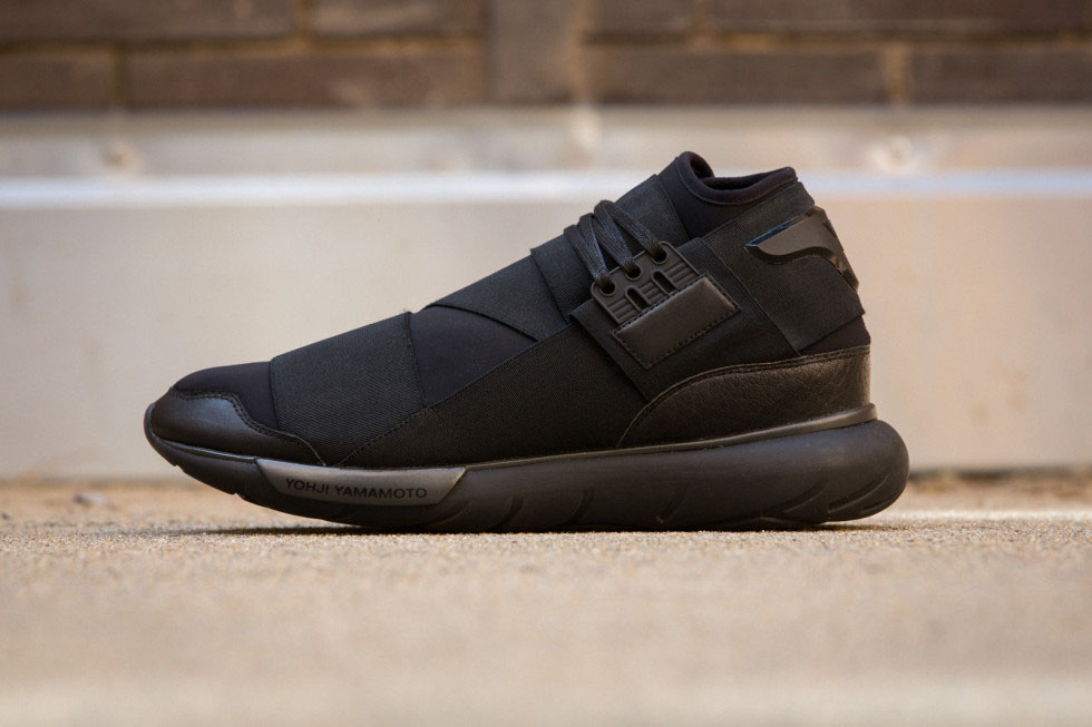 adidas Y-3 Qasa High in All Black 