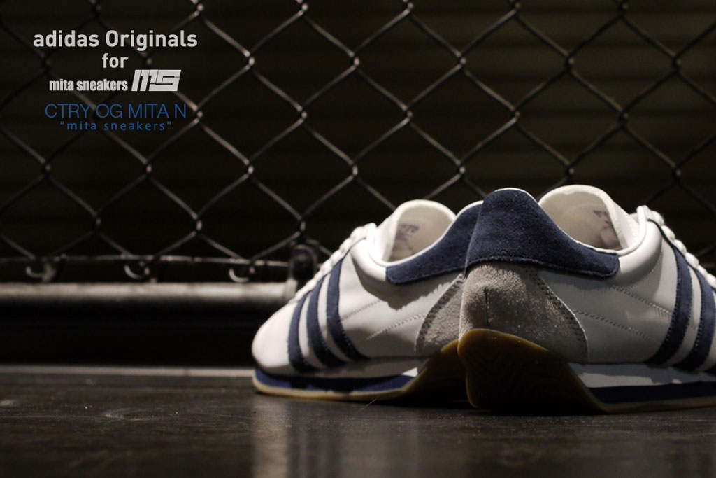 mita sneakers x adidas Originals Country OG White/Navy-Gum | Complex