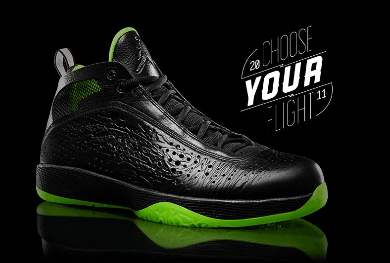 Black and 2024 neon jordans