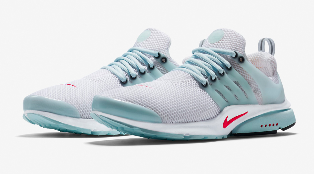 light blue nike presto