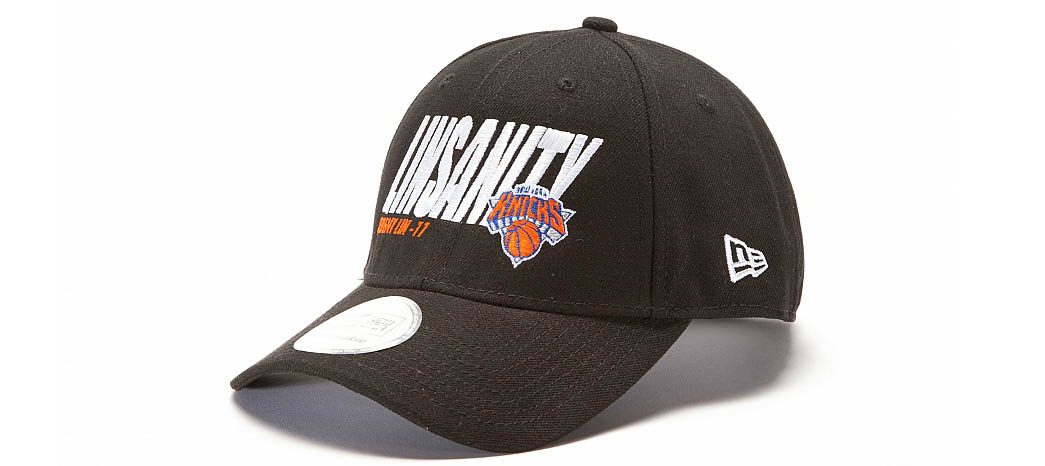 New Era Jeremy Lin Linsanity 39THIRTY Hats Caps Fitted Knicks Black (1)