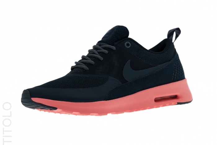 el propósito vela Una efectiva Nike WMNS Air Max Thea - Armory Navy / Atomic Pink | Sole Collector