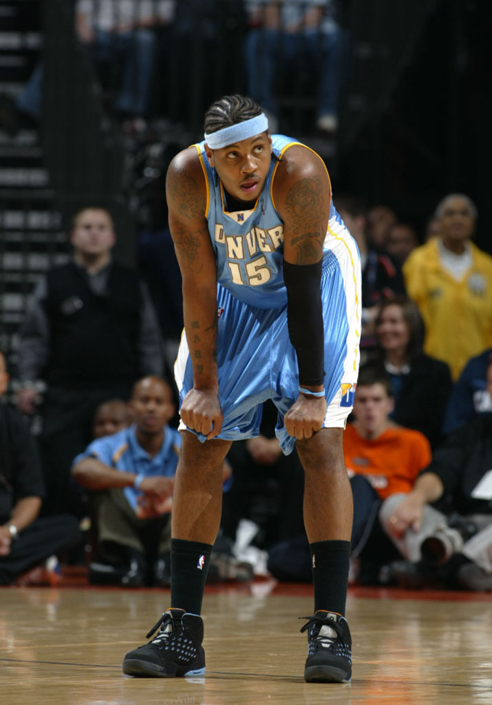 carmelo anthony wearing jordans