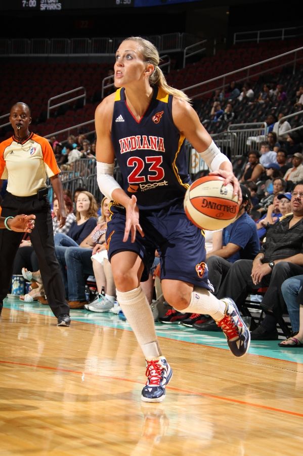 Katie Douglas wearing Nike Air Max Hyperaggressor