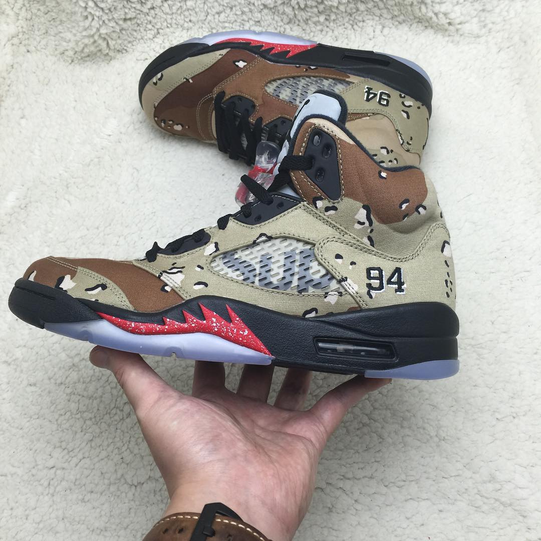 jordan 5 supreme collab