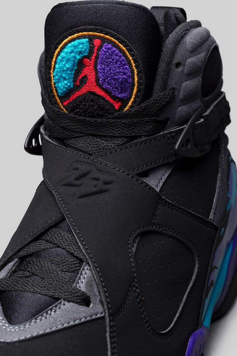 colorful jordan 8