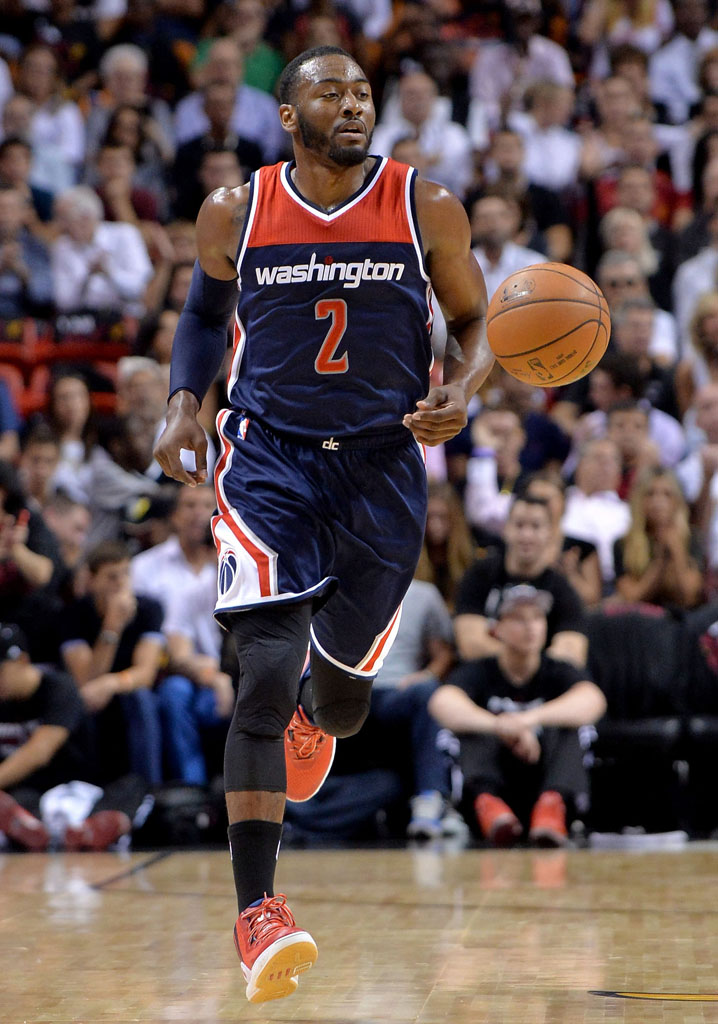 John Wall wearing adidas J Wall 1 Alternate