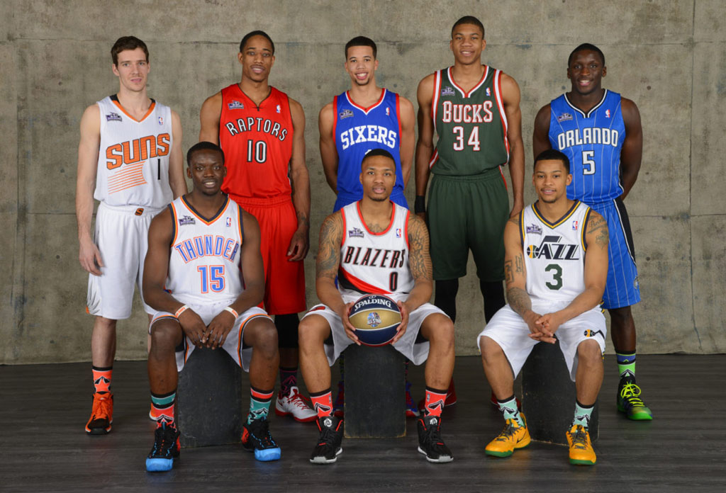 2014 NBA Skills Challenge Field