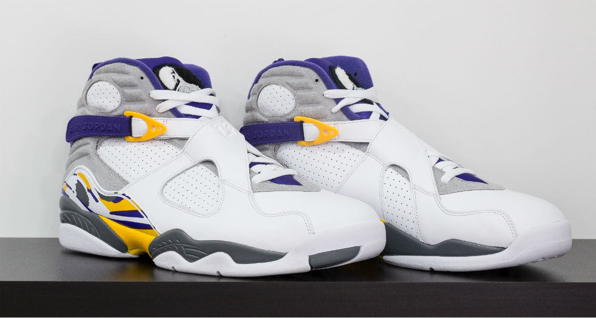 air jordan laker colors