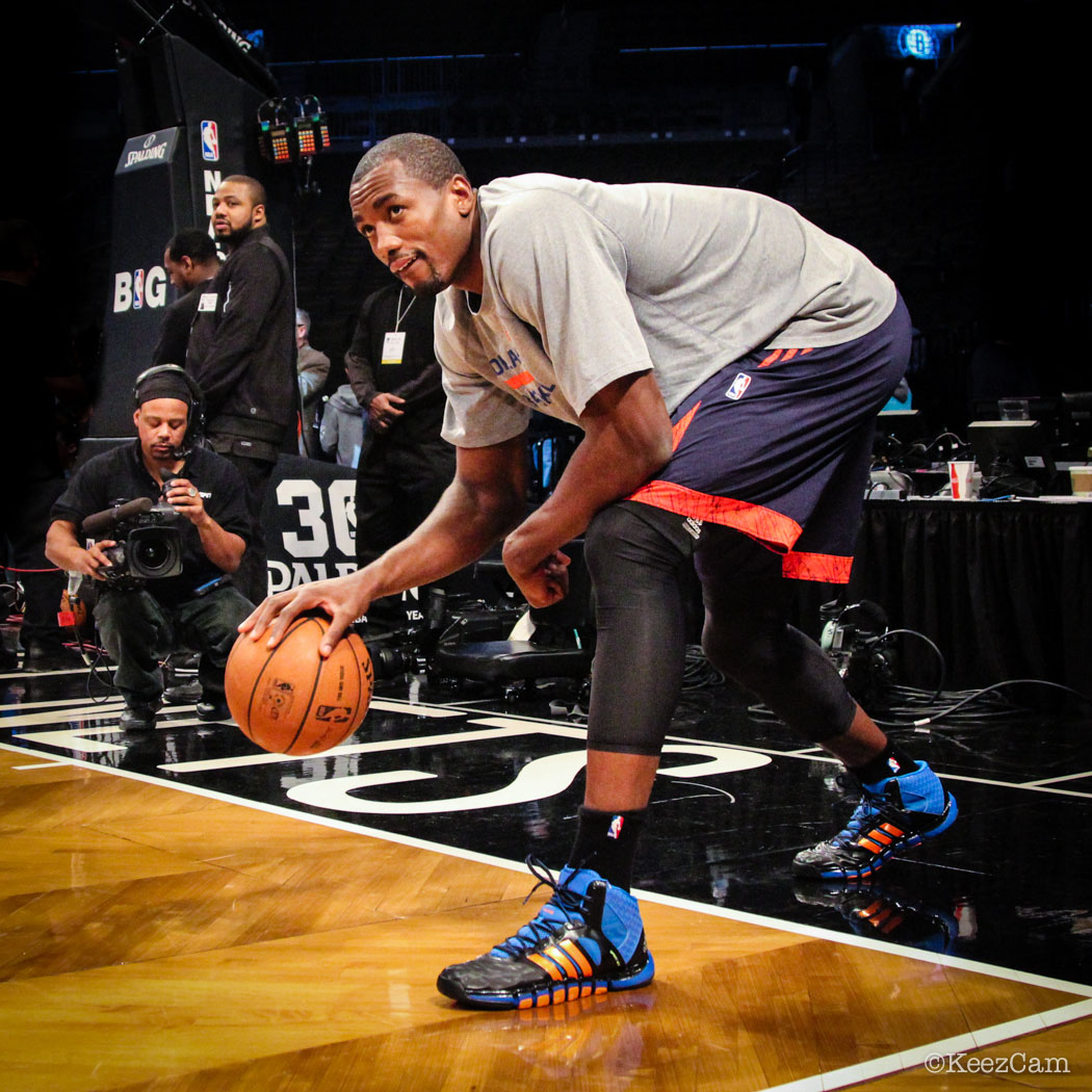 Serge Ibaka wearing adidas Crazyghost PE (2)