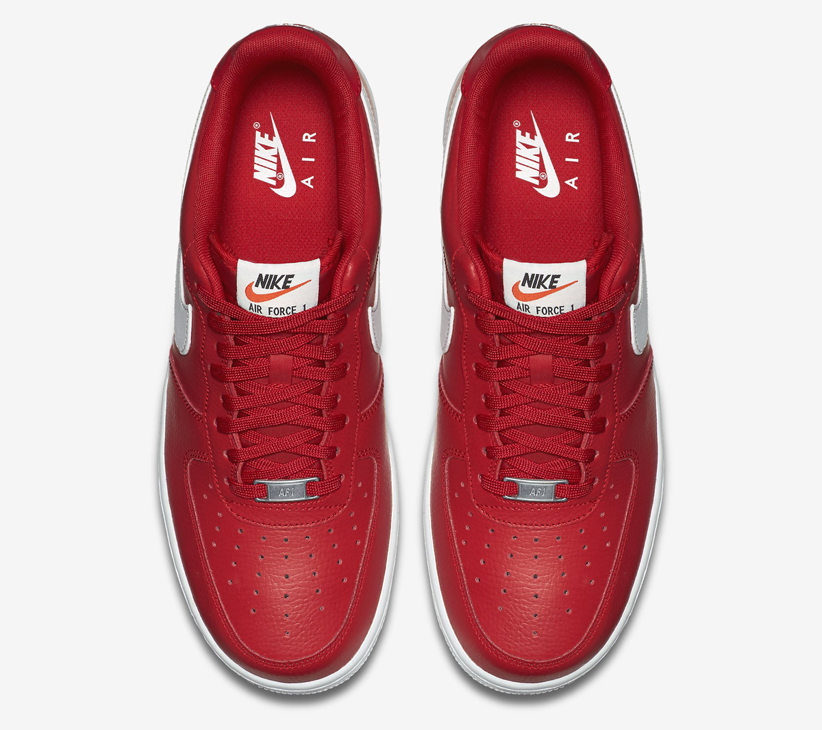 nike air force supreme red