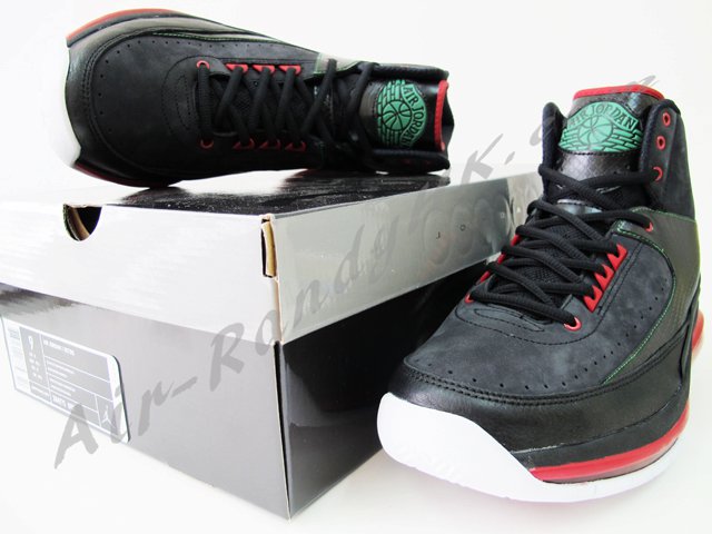 Air Jordan 2.0 - Black/Red/Green