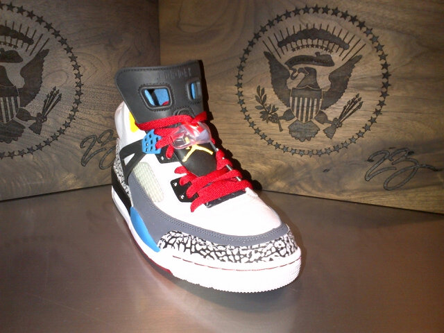 Spike Lee Gifts President Obama with Custom Jordan Spiz'ike