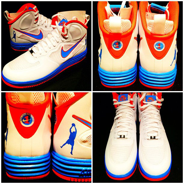 Nike Lunar Force 1 Hi Sheed Knicks PE