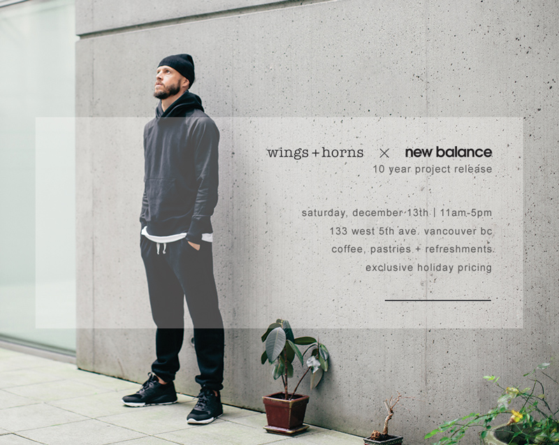 Wings and horns x cheap new balance