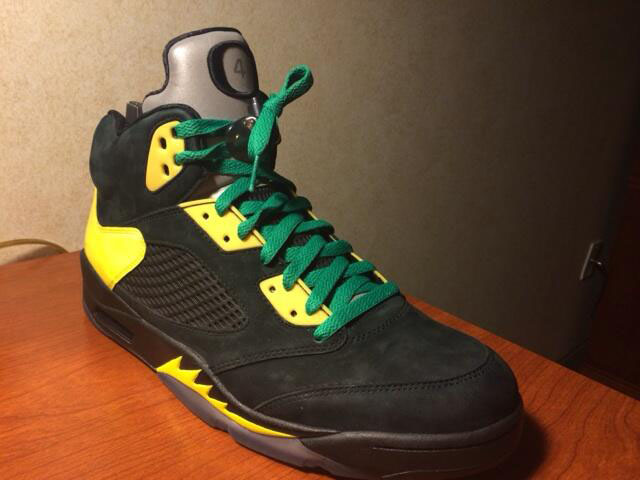 Air Jordan 5 Retro Oregon Black JumpDuck (1)