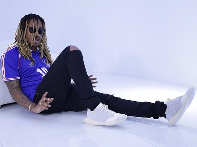 Future wearing Rick Owens x adidas Moody