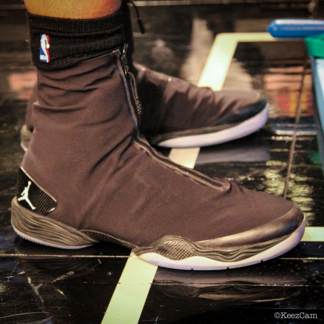 #SoleWatch // Up Close At Barclays for Nets vs Celtics - Jared Sullinger wearing Air Jordan 28