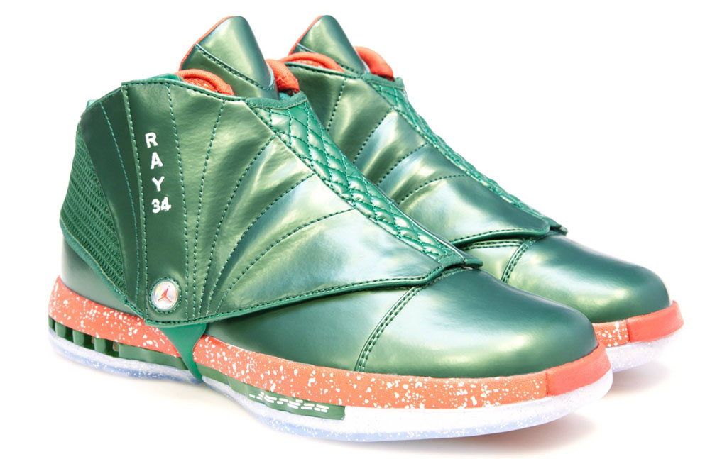 Air Jordan 16 Ray Allen Christmas PE (2)