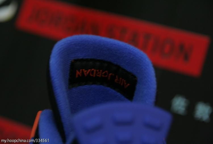 Air Jordan 4 IV Cavs Knicks Shoes Black Orange Blaze Old Royal 308497-027 (22)