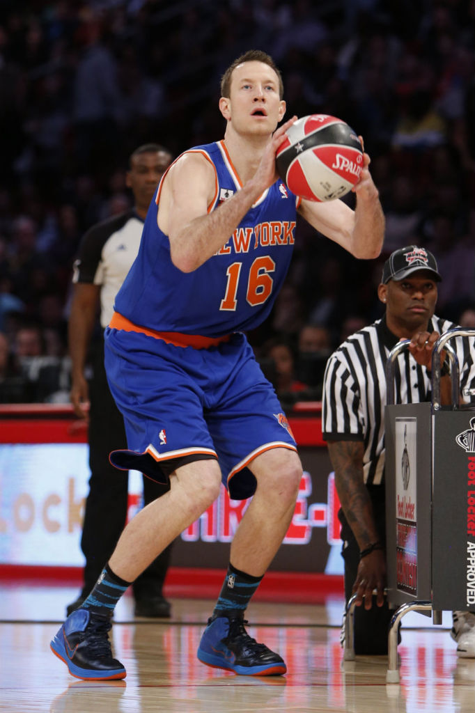 Steve Novak wearing Nike Lunar Hypergamer