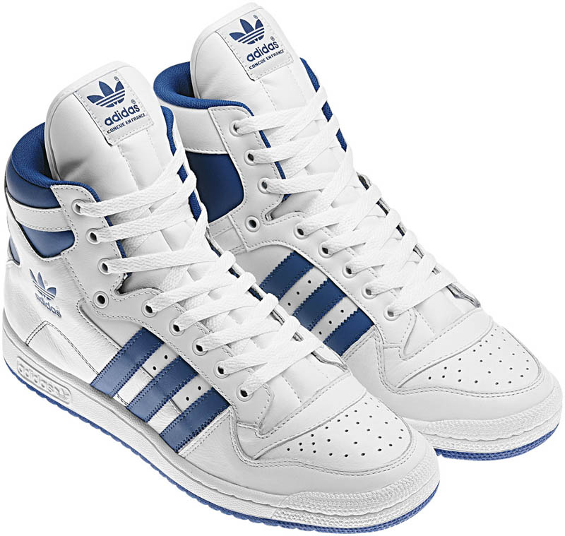 adidas Originals Decade Hi White Bluebird Lone Blue G50791