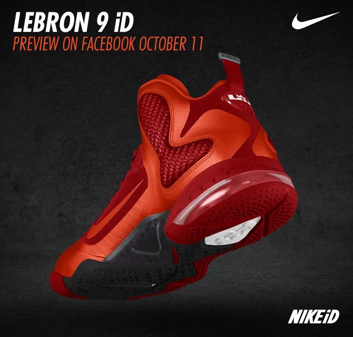 Nike LeBron 9 - New NIKEiD Mock-Ups