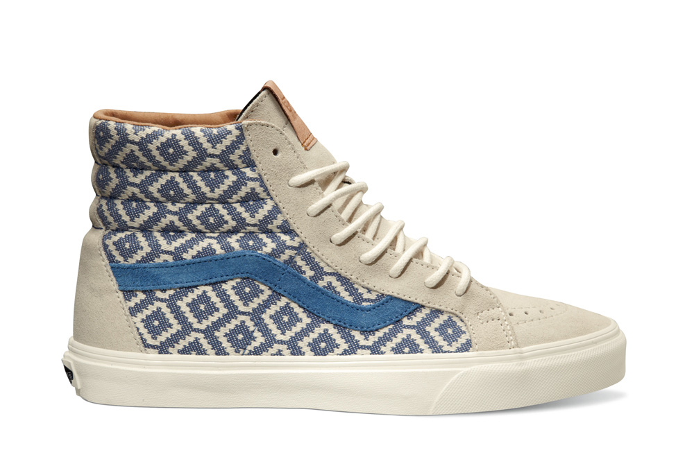 vans sk8 hi italian weave