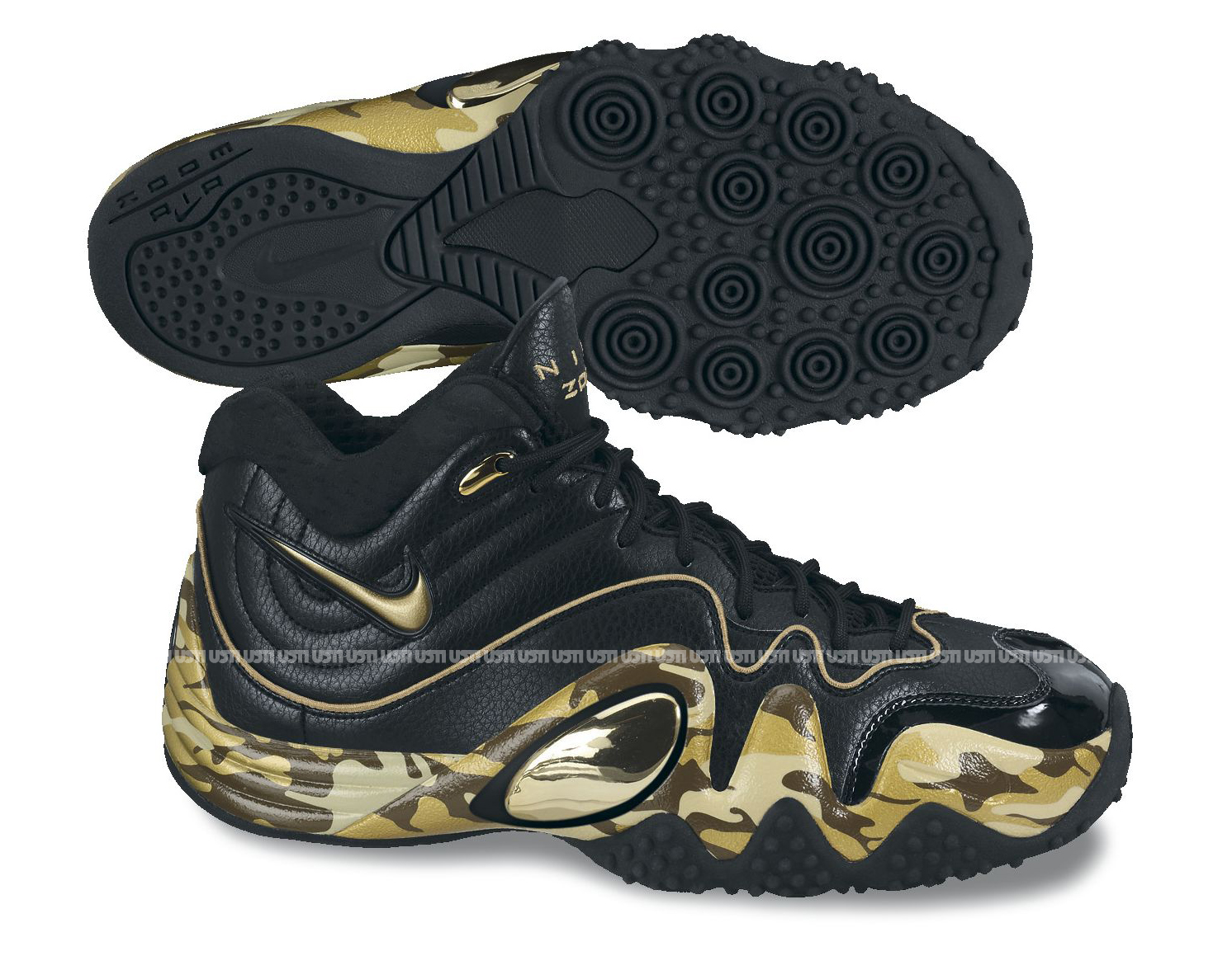 Black and camo clearance uptempo