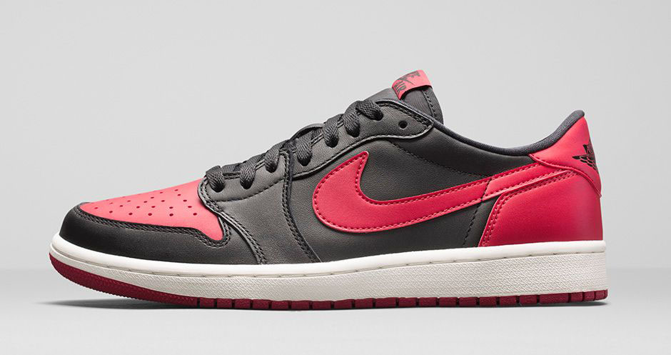 Bred' Air Jordan 1 Low OG on NikeStore 