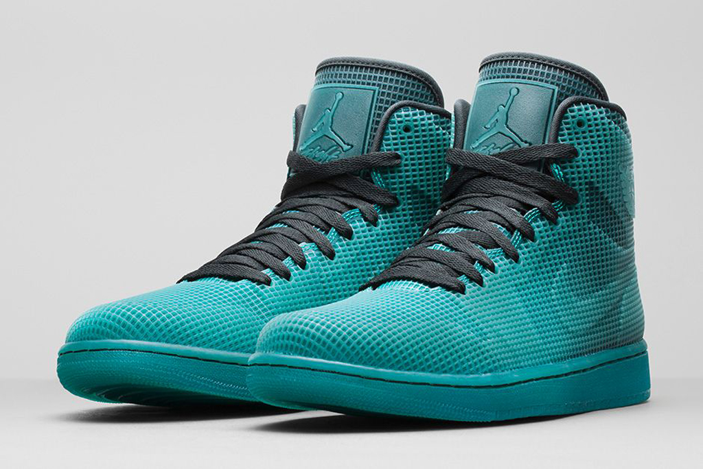 jordans turquoise and black