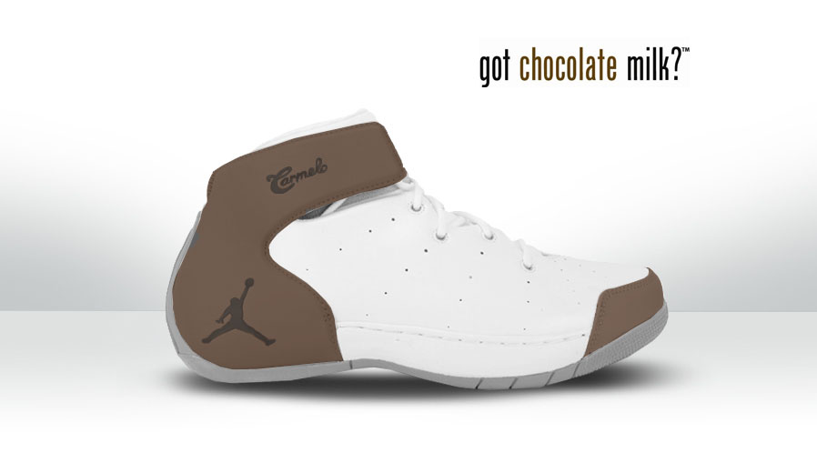Carmelo Anthony: Jordan Melo 1.5 x Chocolate Milk