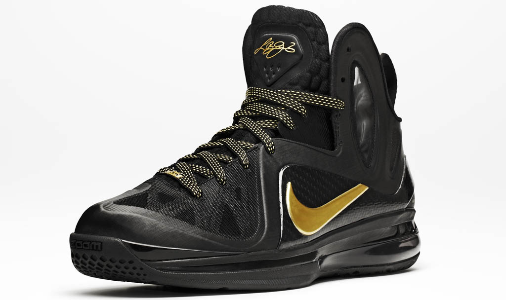 lebron 9 black and gold