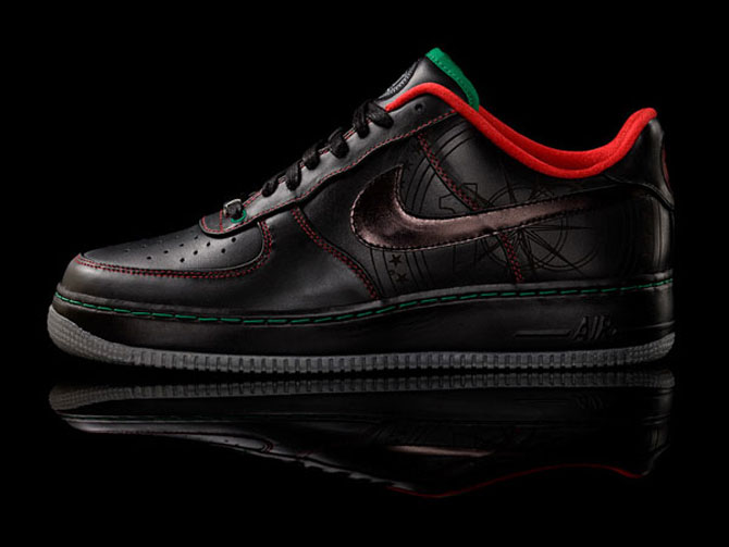 black history month air force 1s