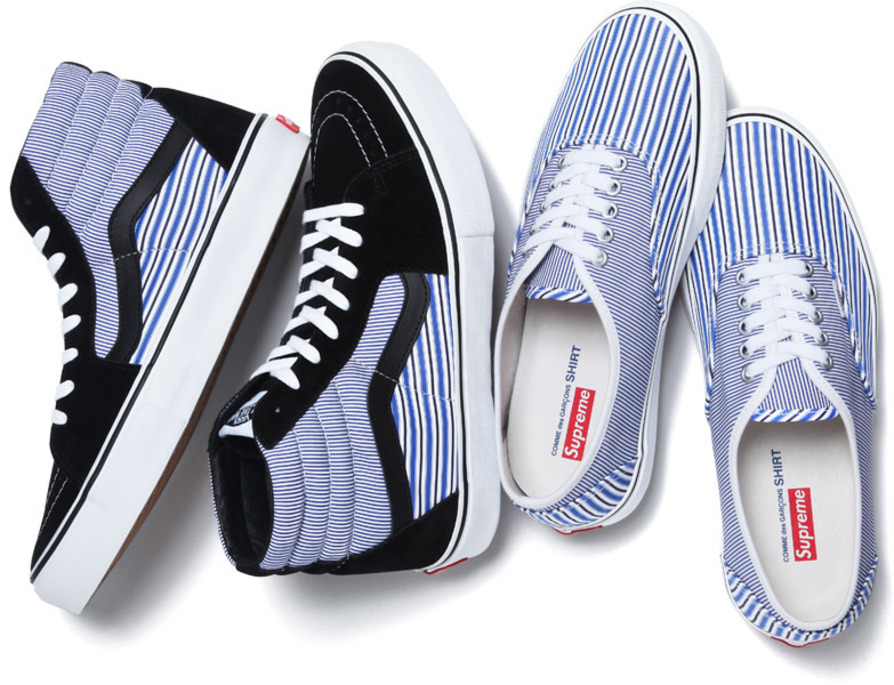 Comme des Garçons SHIRT x Supreme x Vans Upcoming Release | Complex