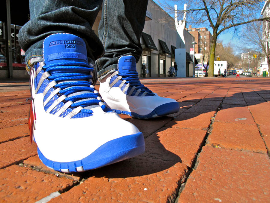 Air Jordan Retro 10 - White/Old Royal-Stealth | Sole Collector