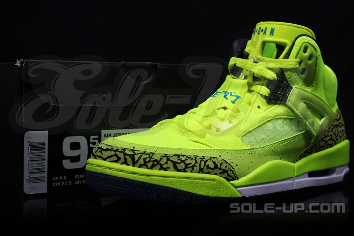 jordan spizike neon green