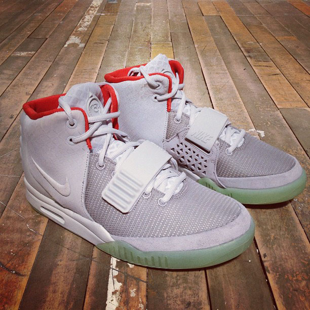 Yeezy 2 hot sale platinum replica