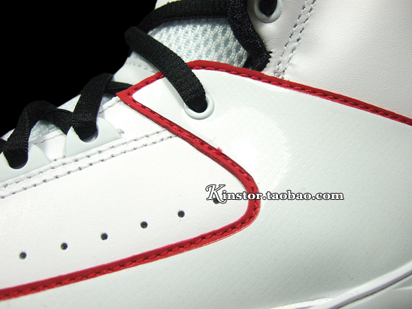 Air Jordan 2 Max White Black Varsity Red 455616-100