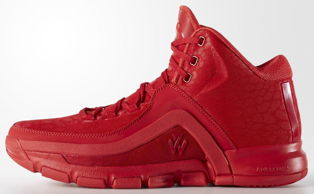 Red adidas J Wall 2 