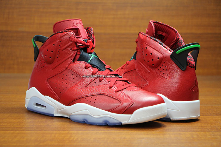 all red jordan 6