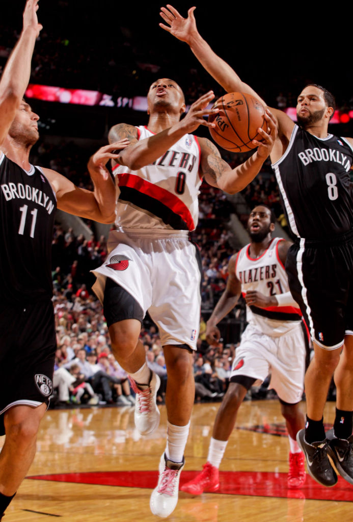 Damian Lillard wearing adidas Rose 3.5 by Scott Boldt (5)