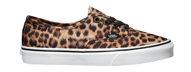 Vans authentic leopard platform on sale trainers