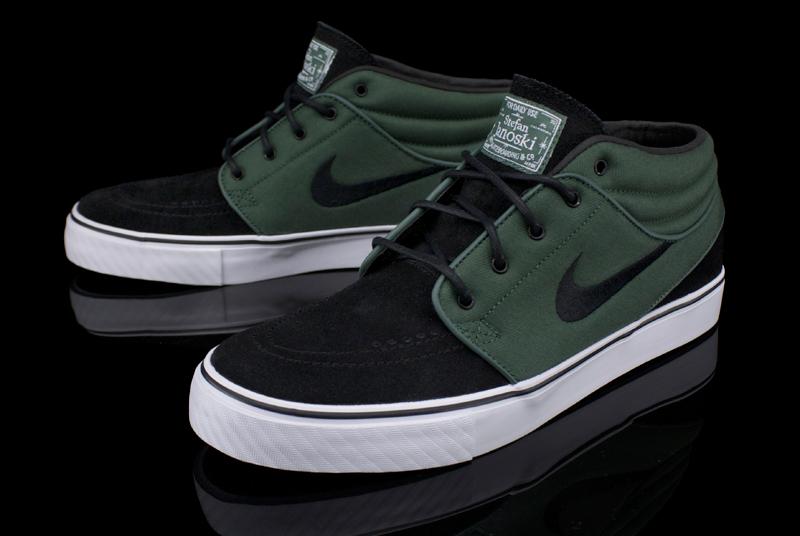 Nike stefan janoski mid on sale black